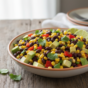 Black Bean & Corn Salsa Salad