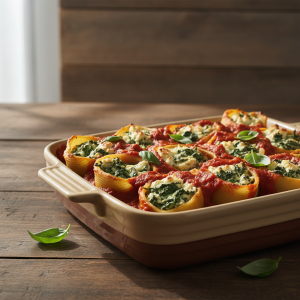 Spinach & Artichoke Stuffed Shells