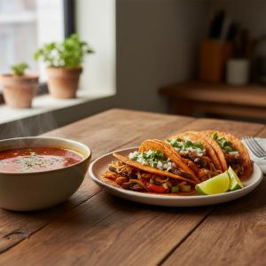 Vegetable Birria Tacos