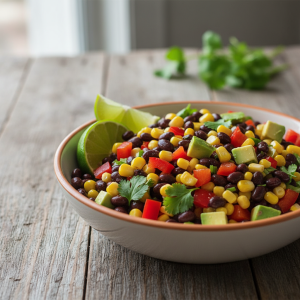 Black Bean & Corn Salsa Salad