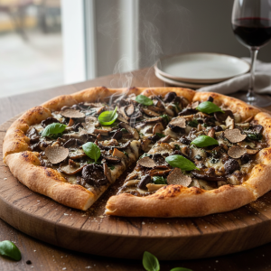 Wild Mushroom & Truffle Pizza