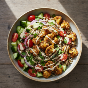 Cauliflower Shawarma Bowl
