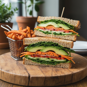 Vegetable sandwich